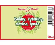 Celule, citokine, splina, limfa (Bat 3) - picaturi din plante (tinctura) 50 ml