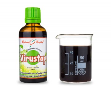 V-stop (Virustop) - Picături din plante (tinctură) 50 ml