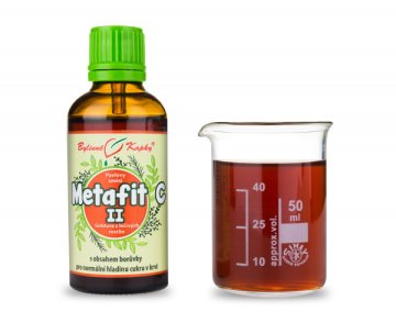 Metafit C II (diabet) - picaturi din plante (tinctura) 50 ml