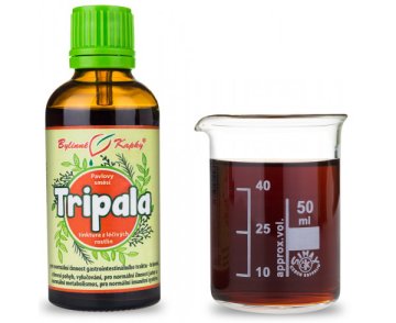 Tripala (Triphala) - picaturi din plante (tinctura) 50 ml