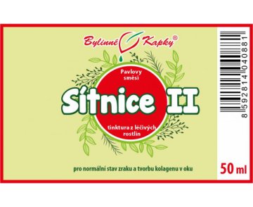 Retina ochiului II - picaturi din plante (tinctura) 50 ml