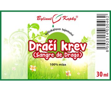 Sânge de dragon 100% sevă 30 ml (Sangre de Drago) - Picături din plante