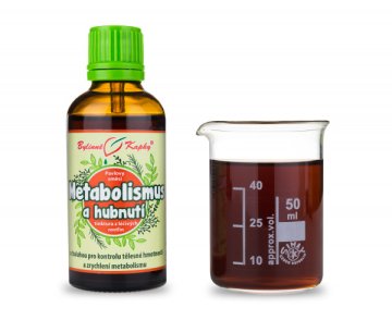 Metabolism și pierdere în greutate - picături din plante (tinctură) 50 ml