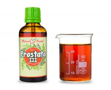 Prostata III - picaturi din plante (tinctura) 50 ml