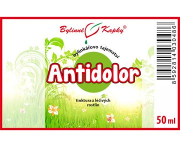 Antidolor - Picaturi din plante (tinctura) 50 ml