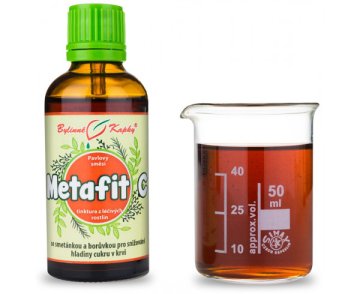 Metafit C (diabet) - picaturi din plante (tinctura) 50 ml