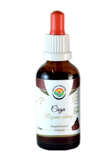 Chaga - tinctura AF oblic Rezavec 50 ml